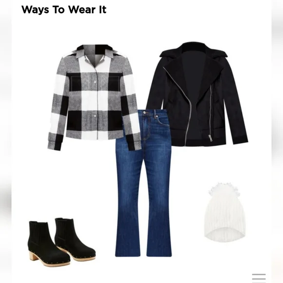 Loft Faux Suede Aviator Jacket - Picture 5 of 11